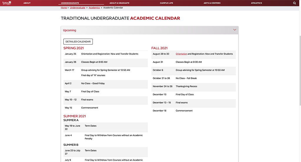 FSC adds fall break back into calendar for 2021 – The Southern Newspaper