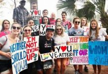 Women’s march sends a strong message