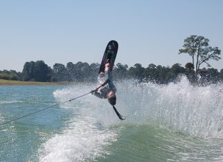 Skiing towards a national championship