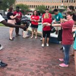 Students serving with Sandwich Ministries