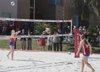 Beach Volleyball begins at FSC