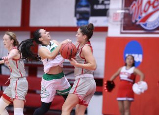 Women set three records in win over PR Mayaguez