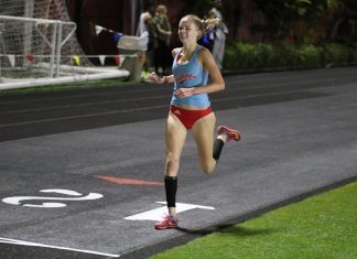Track star Hannah Flemming marks sixth school record