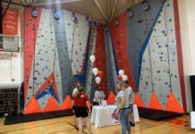 Rock wall opens at Wellness Center