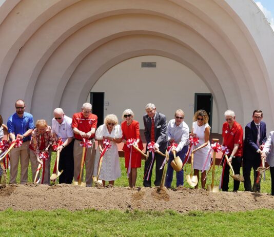 Bandshell demolished to make way for new athletics facility