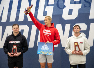 Mocs swim several top times, earn one national championship