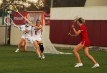 Women’s lacrosse ranks No. 4 after opening game