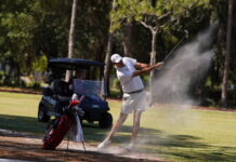 Men’s golf captures first SSC title since 2010