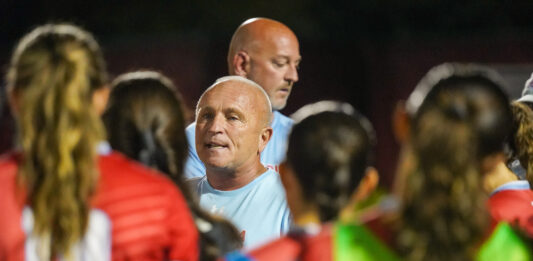 Women’s soccer coach Lucey announces retirement